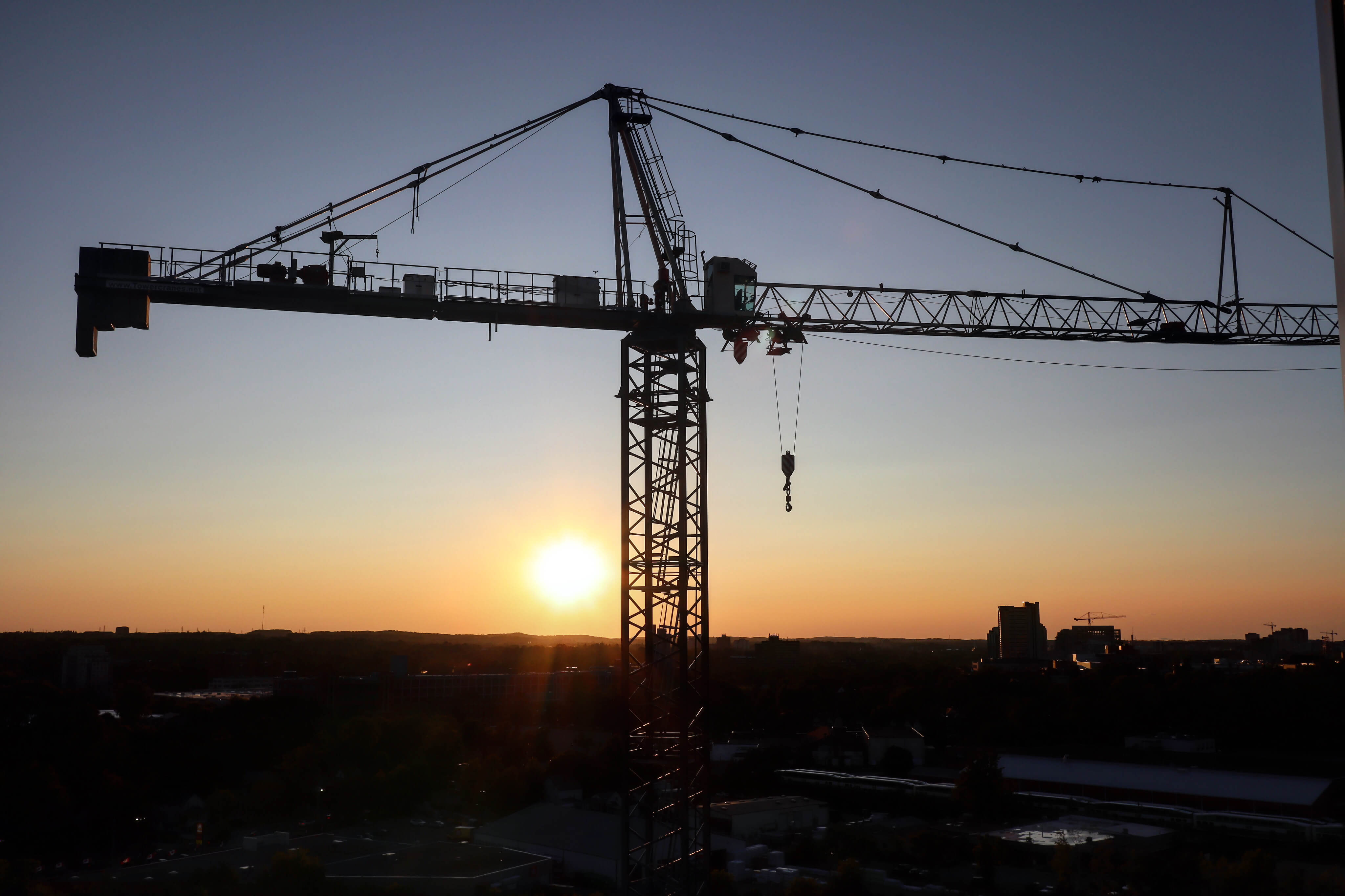 Peiner SK315 at sunset